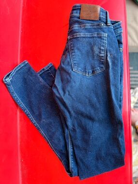 Lucky Brand Men's Dark Blue Straight Jeans